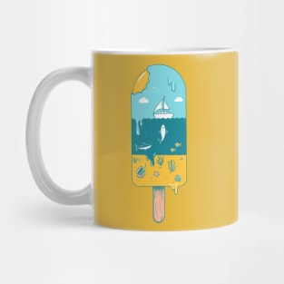 Melted landscape Mug